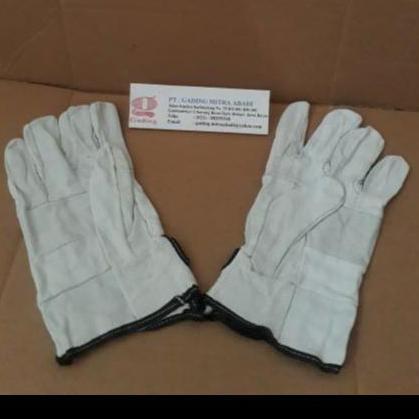 Sarung Tangan Las Kulit Argon / Sarung Tangan Las