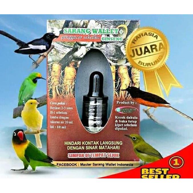 VITAMIN PENGGACOR BURUNG SARANG WALET murah