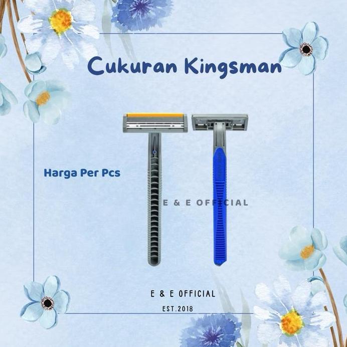 [ 1 PCS ] CUKURAN KINGSMAN / ALAT CUKUR JENGGOt / ALAT CUKUR KUMIS / CUKURAN KINGSMAN MATA 3 / PISAU