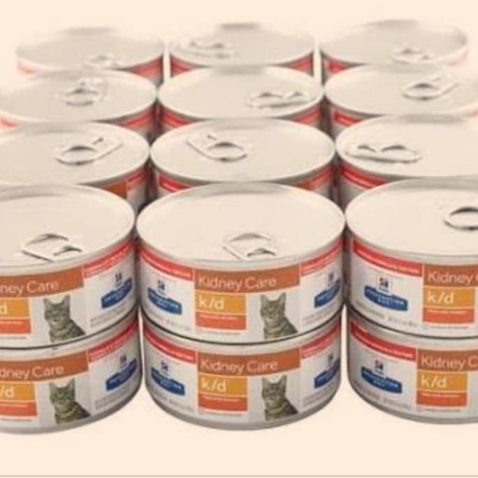 science diet kidney care k/d 156 gram - makanan basah kucing
