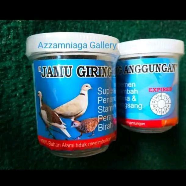 JAMU GIRING ANGGUNAN TEKUKUR BURUNG PUTER PELUNG murah
