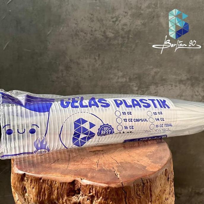 Kemasan Gelas Plastik 22 oz Gelas Cup Minuman Plastik 22 oz Cup Kopi Datar 22 oz