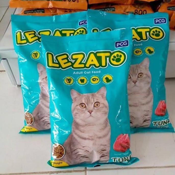 makanan kucing lezato 1kg frespack lezato cat food dry cat food lezato