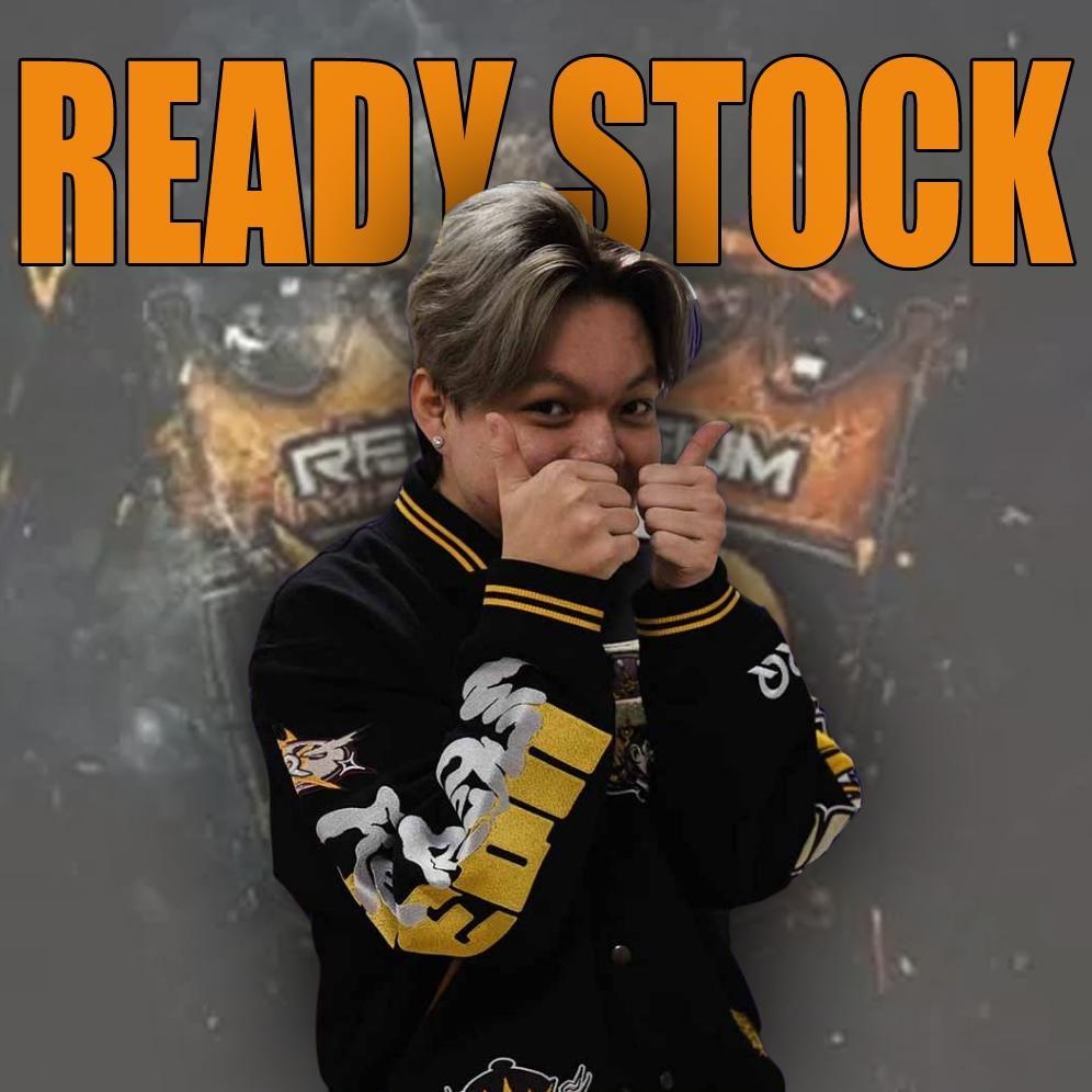 OFFICIAL JAKET VARSITY RRQ "THE LEGACY" TERBARU TAHUN 2024 JUMBO