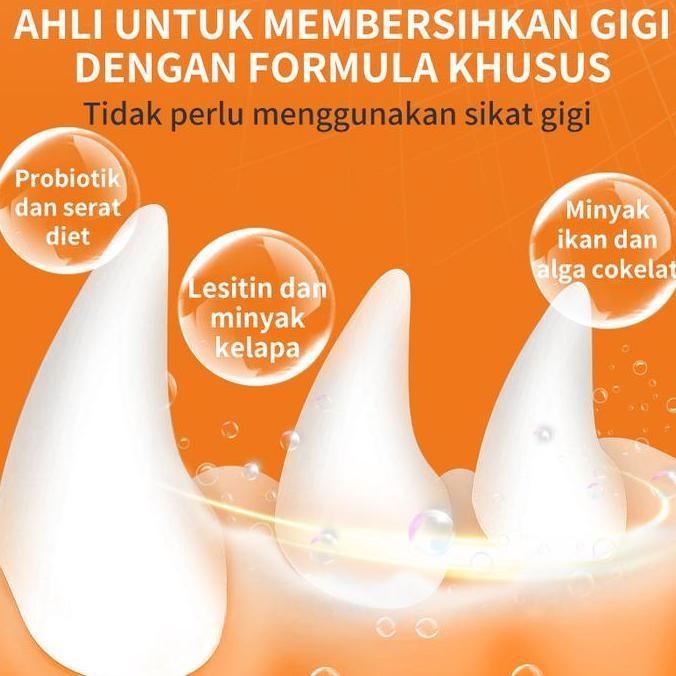 snack penghilang bau nafas mulut kucing pembersih plak gigi penyegar dialy oral care 50g snack  kuci