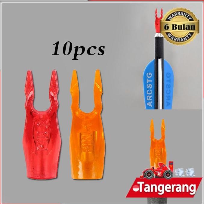 QARACK 10pcs Nock Pin Insert / Arrow Nock / Nock Baiter Pin Untuk Panahan