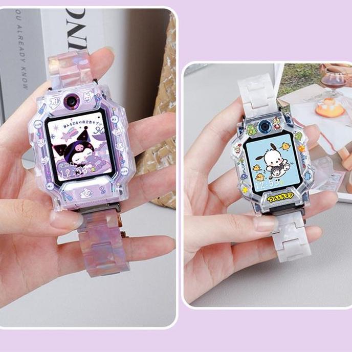 WASEUKA Casing Soft Bumper Soft Case Sanrio Print Untuk Imoo Z1/Z1y/Q1/Q1y Smart Watch Protective Ca
