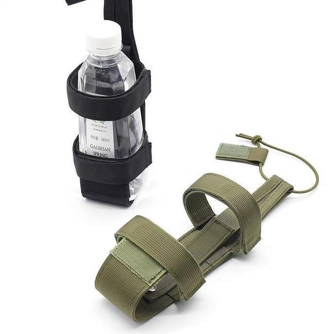 TOPFUF Outdoor Tactical Tas Botol Sarung Botol Tactical Tali Botol Minum