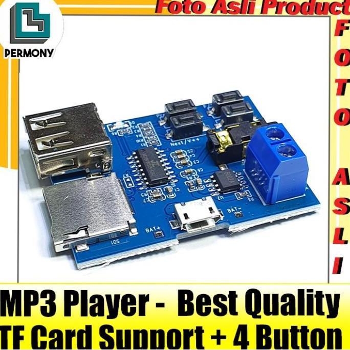 Mp3 Decoder Modul Power Amplifier Player Module TF Card