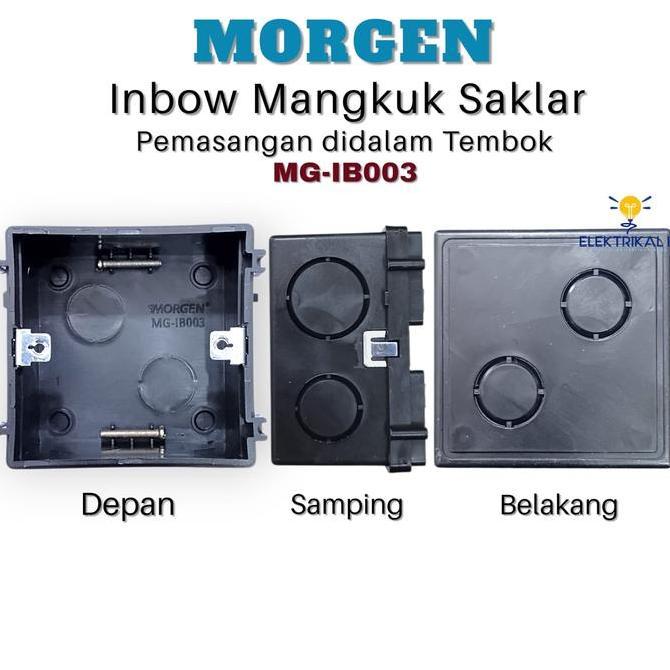 Promo Saklar Switch Knop Bell Morgen Mg-70109 Listrik Pencetan Bell Pintu Kabel Listrik Tombol Cod