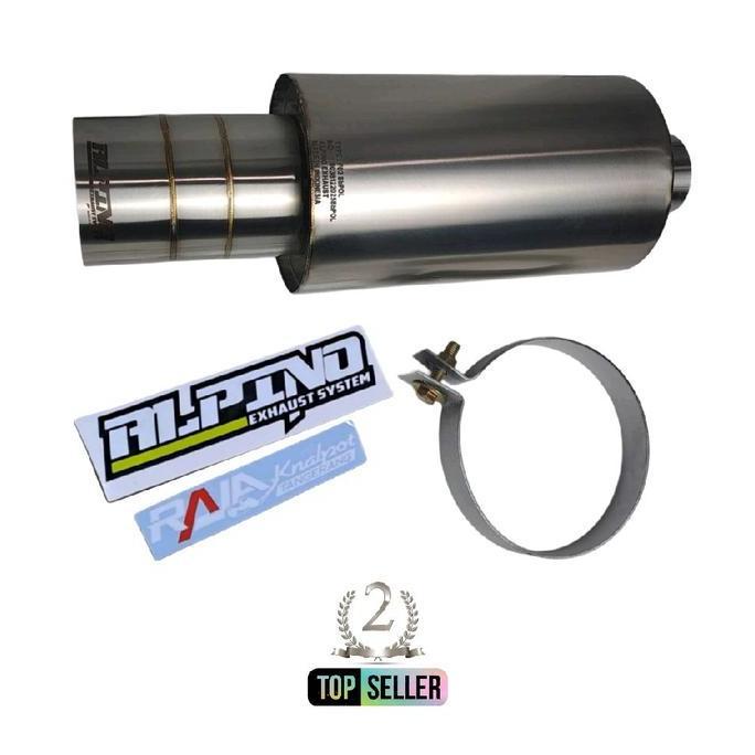 KNALPOT MOBIL ALPINO F03 BABY BASS ORIGINAL DAN TERPERCAYA
