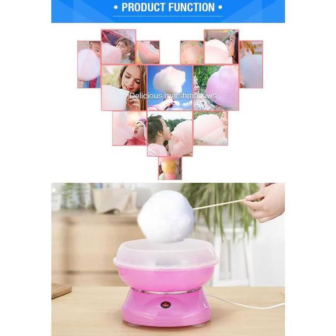 Mesin Pembuat Gulali Mesin Gulali Gula kapas Cotton Candy Maker Mini GM