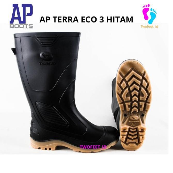 AP BOOTS TERRA ECO 3 - AP TERRA ECO 3 SIZE 38 - 43 - AP BOOTS HIJAU - HITAM - KUNING - ORANGE - SEPA