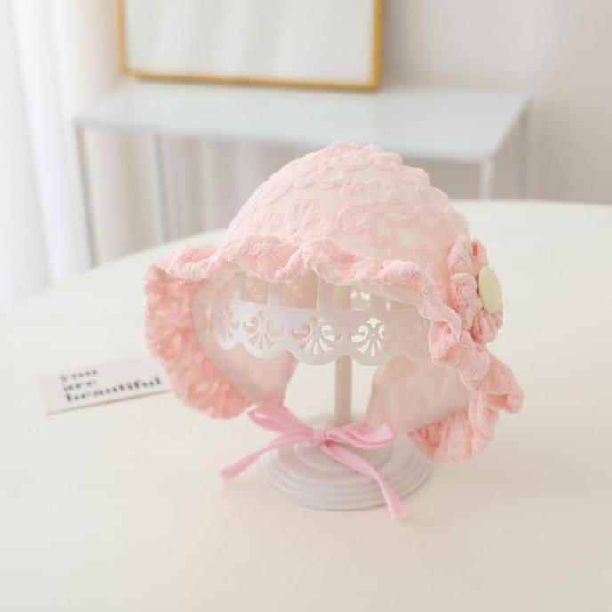 Topi Bayi Perempuan Newborn - Topi Kupluk Bayi Perempuan