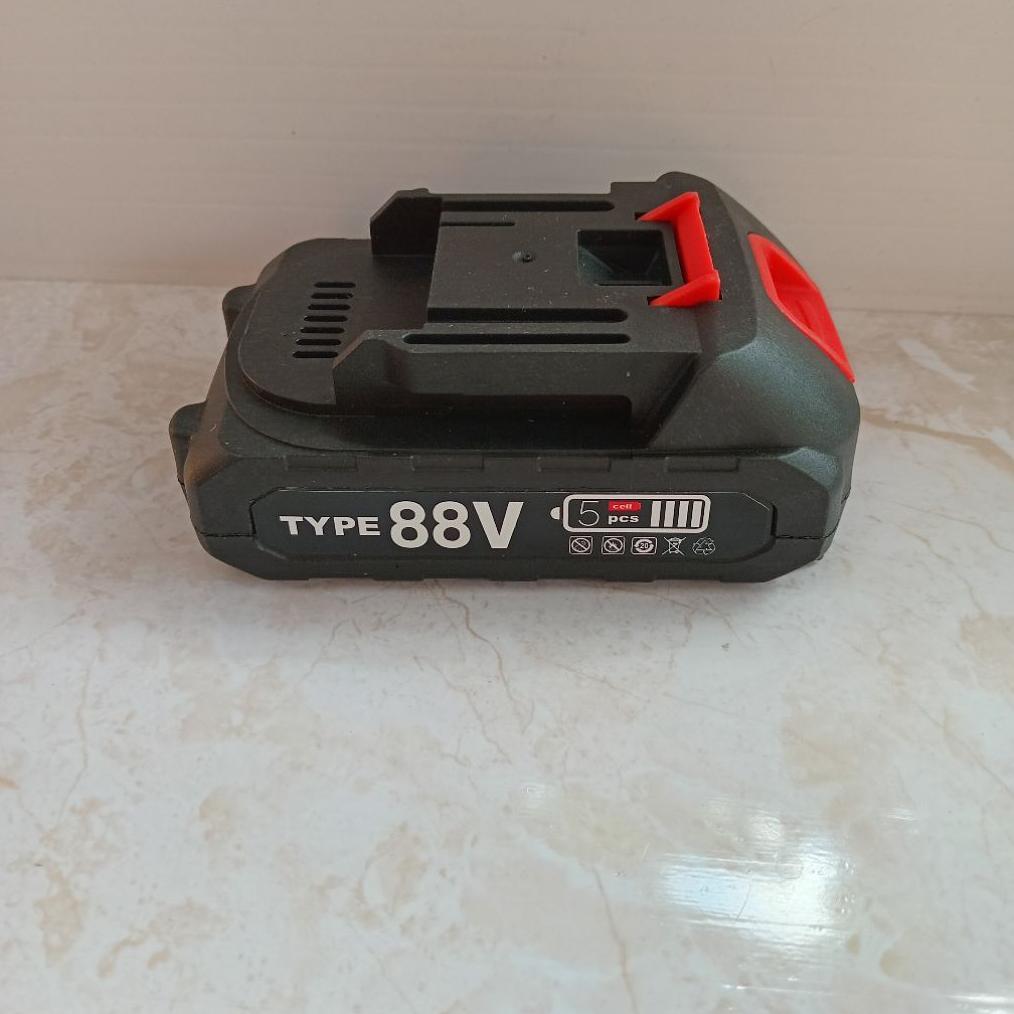 TERBARU 2026!!! BATERAI Mesin Bor Cordless 88VF BATERAI Cordless 88V Impact Gerinda Dll