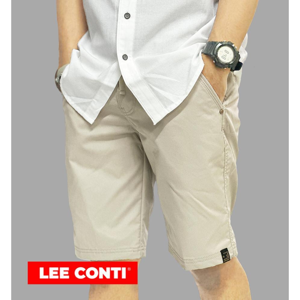 Termurah / Hot Sale Lee Conti Celana Pendek Chinos Katun Pria Karet ( Bbk )