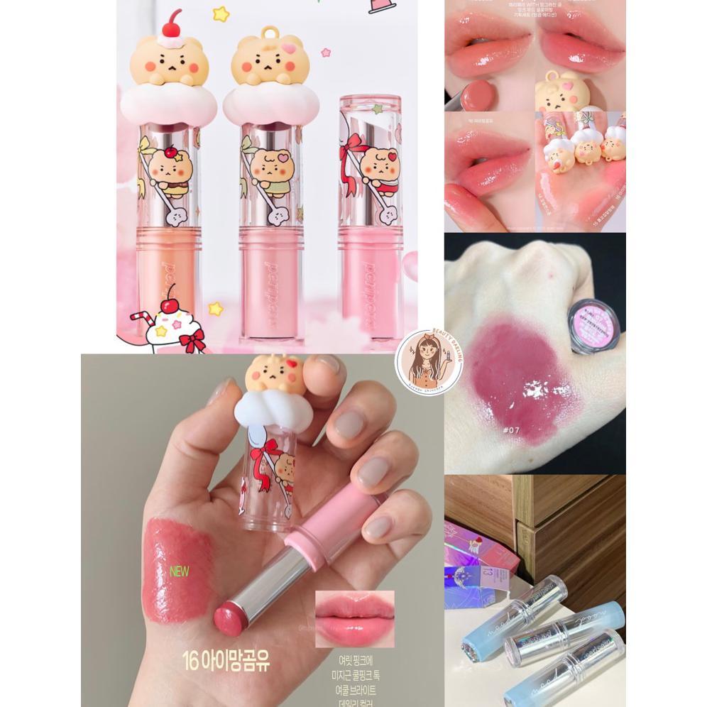 PERIPERA x MANGOMEE CARDCAPTORE SAKURA | PERI NIGHT INK MOOD GLOWY BALM HIP GRAY EDITION MAUVE DIVE 