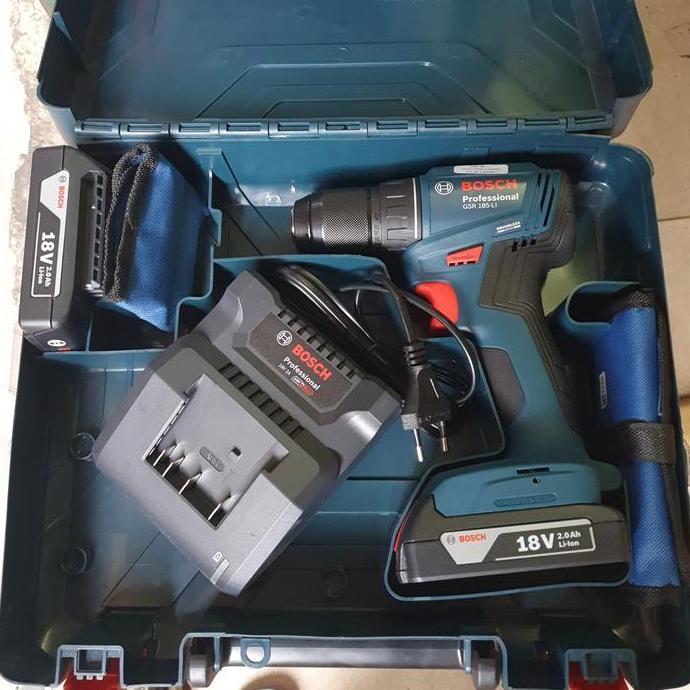 Bosch Gsr 185 Li Brushless Drill Driver With Accessories Gsr185Li