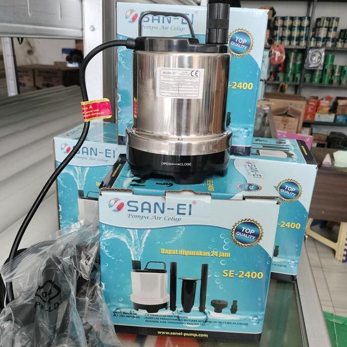 pompa celup air bersih SAN Ei se 2400 buat kolam ikan 50 watt