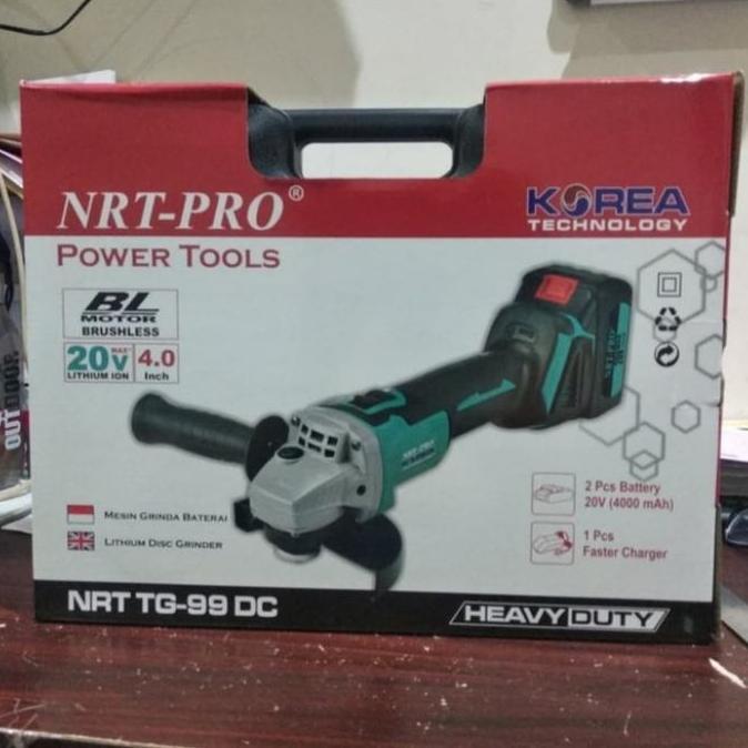 Gurinda Cordless Gerinda Battery Nrt Pro 4" Tg 99 Dc/Dewalt