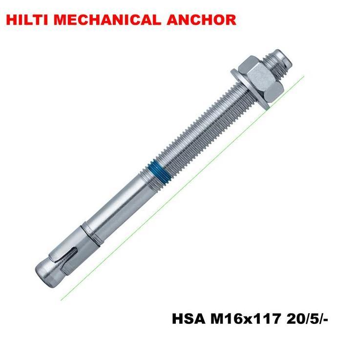 DYNABOLT ANCHOR HILTI HSA M16X117