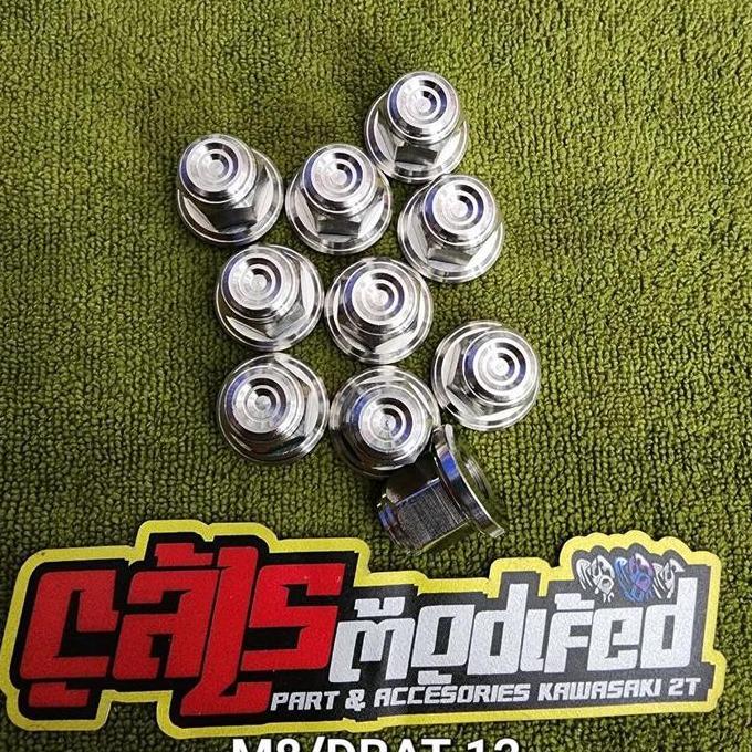 MUR 12 TOPI STAINLESS 304 MUR M8 ORIGINAL PTITANIUM