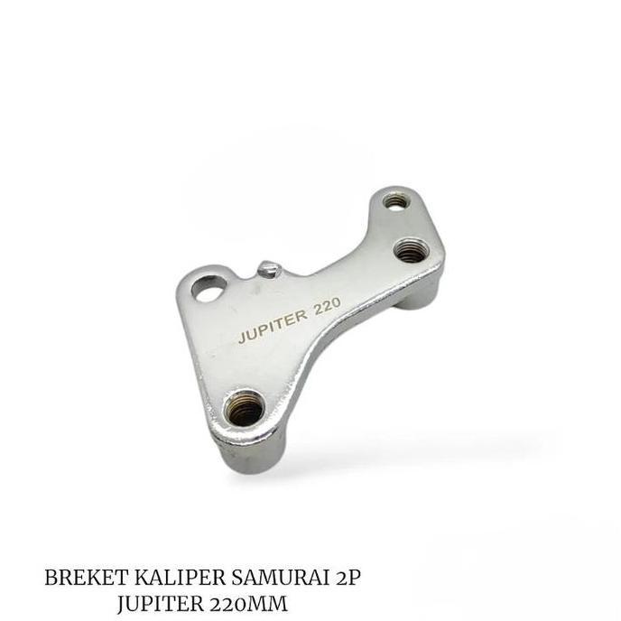 Breket Kaliper Samurai 2 Piston Jupiter 220Mm Breket Chrome Variasi Breket Kaliper Jupiter Kaliper U