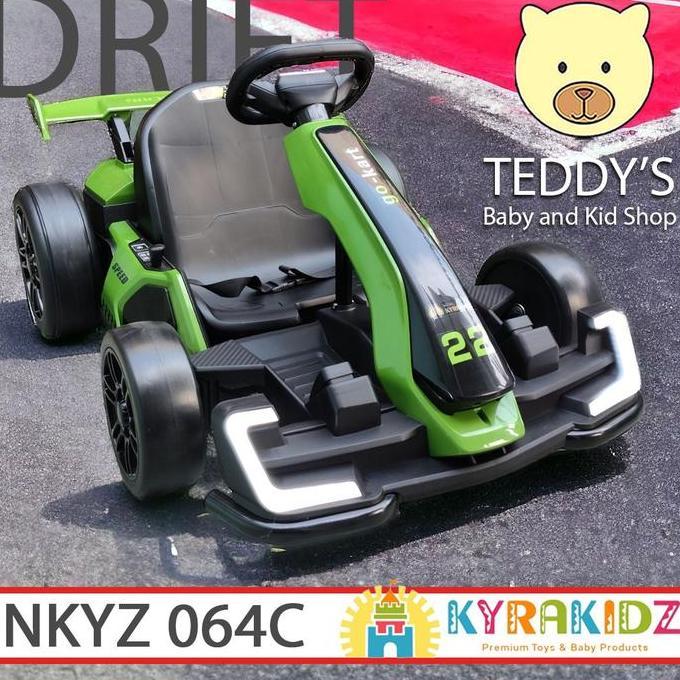 Termurah / Hot Sale Mainan Kendaraan Mobil Aki Anak Go-Kart Nkyz 064C Kyrakidz Nkyz064C 24V 24 Volt 