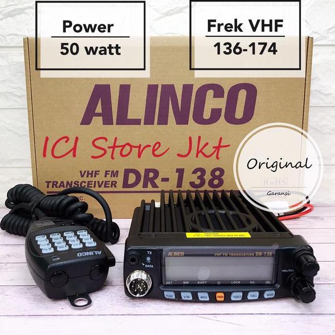 Promo Radio Rig Alinco Dr 138/Alinco Dr138