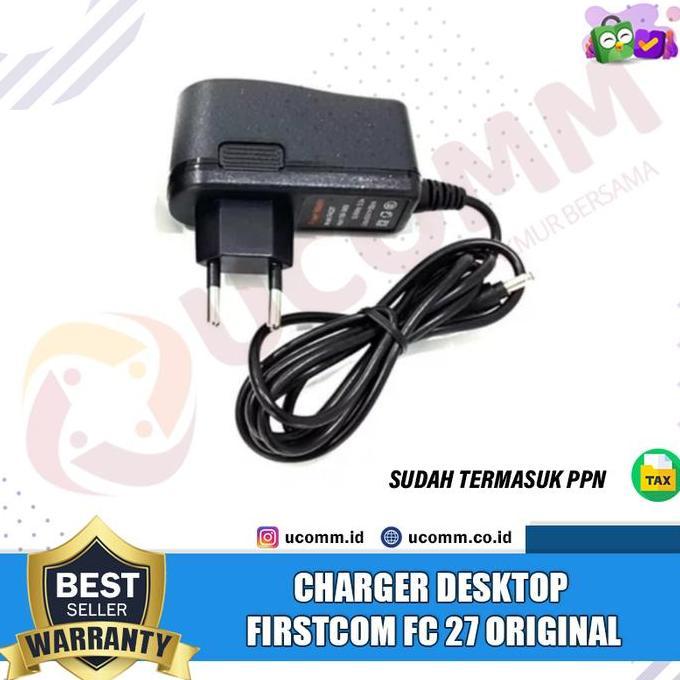 Sale Charger Desktop Firstcom Fc 27 Fc-27 Fc27 Charger Ht Firstcom Original