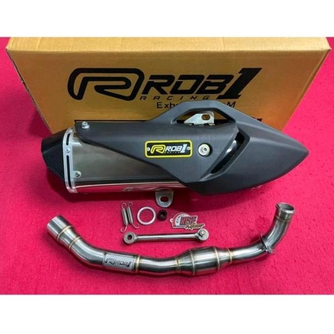 Sale Knalpot Rob1 Nmax New Aerox New Silincer Oval Cover