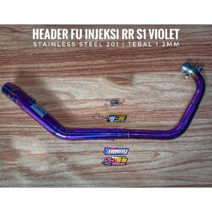 Promo Knalpot Sj88 Motor Satria Fu Injeksi Rr S1, Rr S2 Motorcycle Underbone