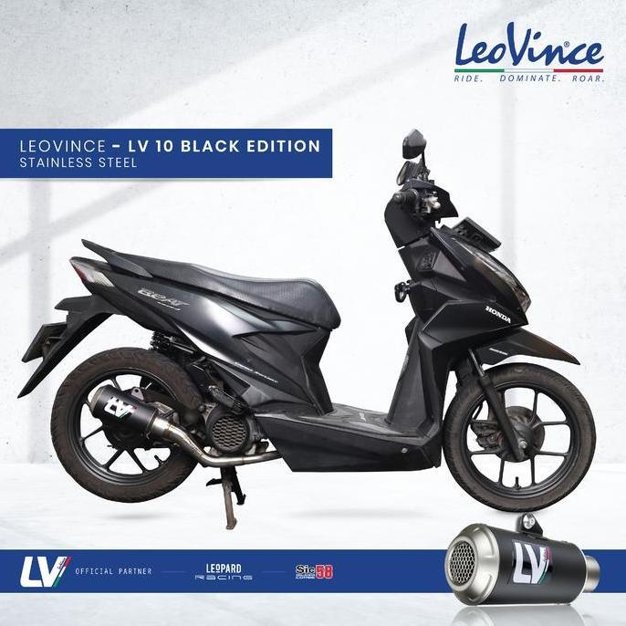 Grosir Knalpot Racing Leovince Beat Fi 2020 Full System Original Vol 1