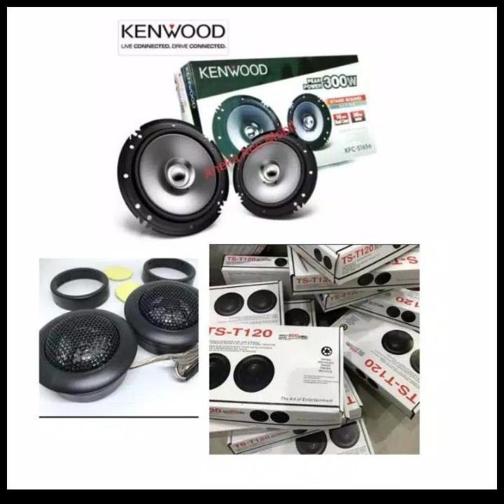HOT DEAL PAKET SPEAKER KENWOOD ORIGINAL & TWEETR MOBIL ALL NEW AVANZA VELOZZ 