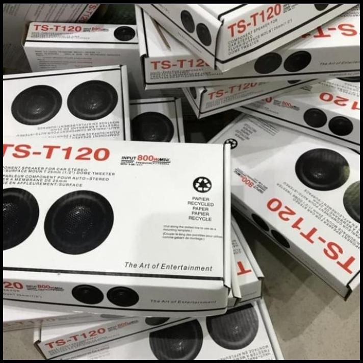 DISKON TWITEER TS-T120 HITAM SPEAKER MOBIL HONDA FREED 