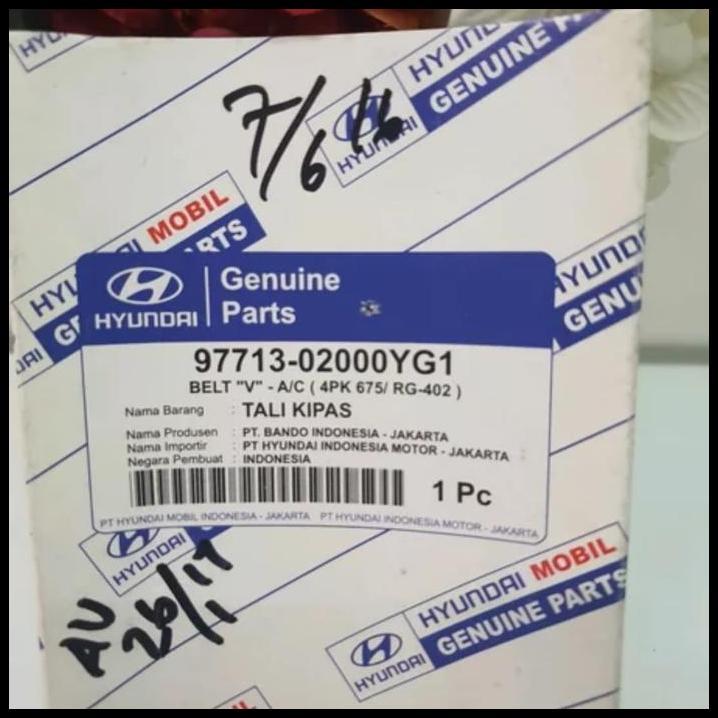 HOT DEAL FAN BELT AC KIA VISTO HYUNDAI 