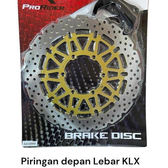 Disk Piringan Cakram Depan Klx 150 Ukuran Besar 320 Pnp Plus Breket / Cakram Depan Klx 150 Supermoto