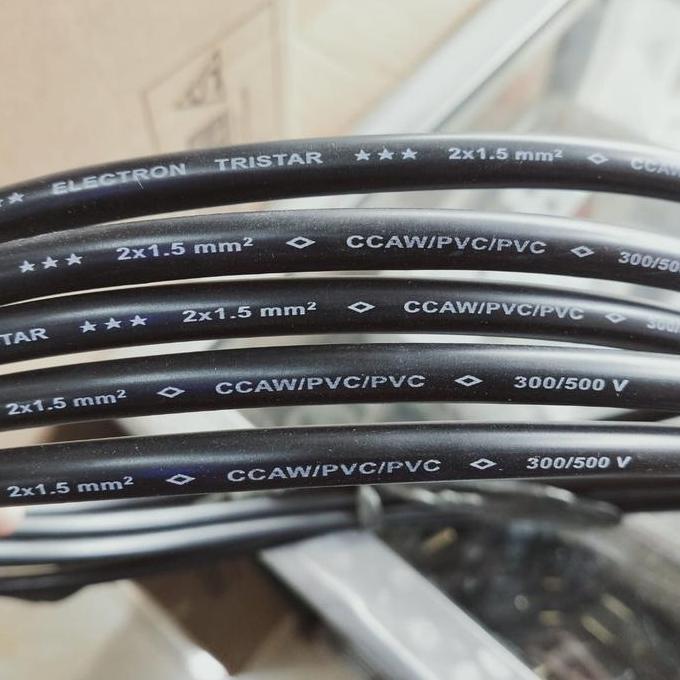 Kabel Serabut Hyo 2X1.5 Electron/Kabel Isi 2 Serabut 2X1.5 Electron