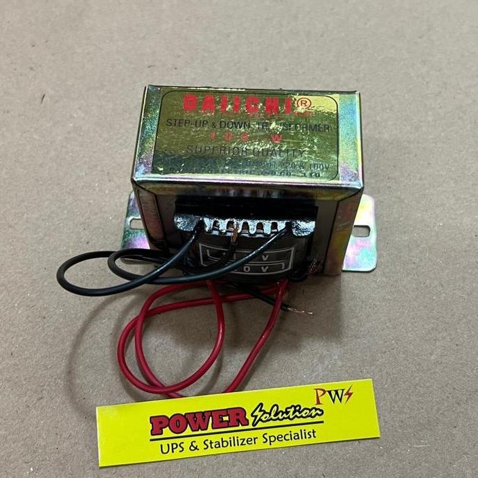 not avr / stabilizer. Trafo Daiichi Alat Perubah / Travo Konverter Voltase listrik 220 ke 110 atau 1