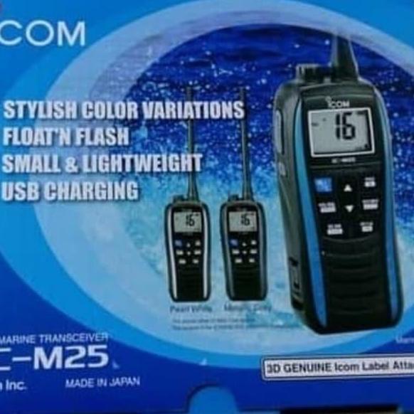 Murah Ht Icom Marine Ic M25 / Ic-M25