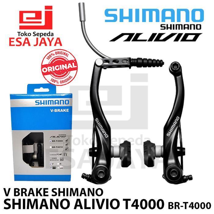 Rem VBrake Shimano T4000 Alivio V Brake MTB Sepeda Lipat Original
