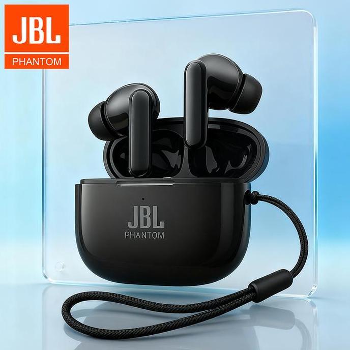 Jbl Phantom Earphone Nirkabel Sejati A5Pro, Wireless Headphone In-Ear Tws, Kualitas Suara Tangguh, D