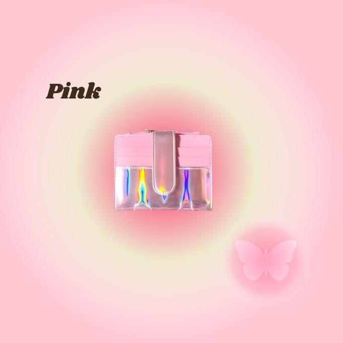 Dompet Kartu Lipat Mini Hologram