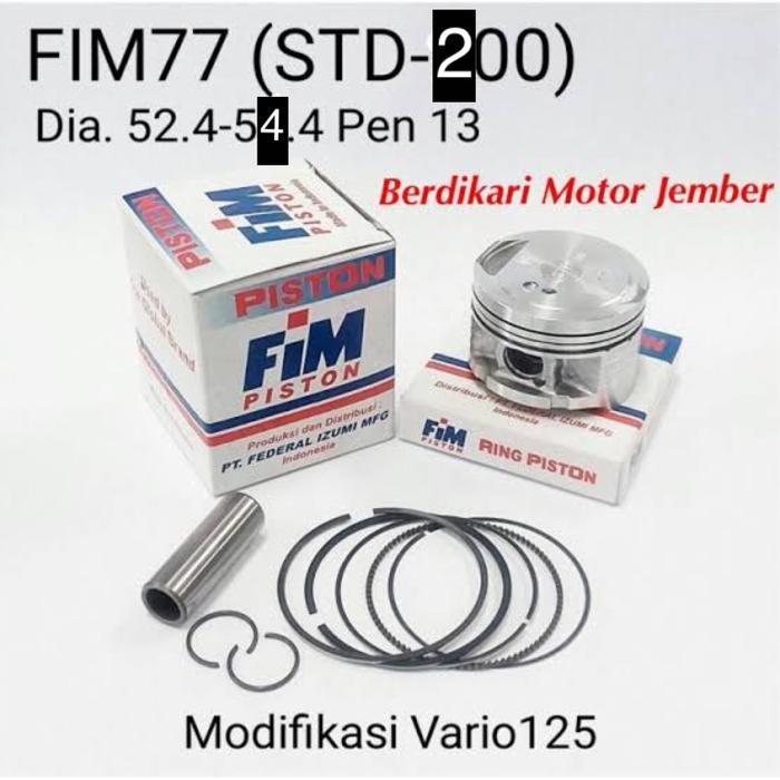 Piston FIM Honda Vario 125 Pin13 FIM77