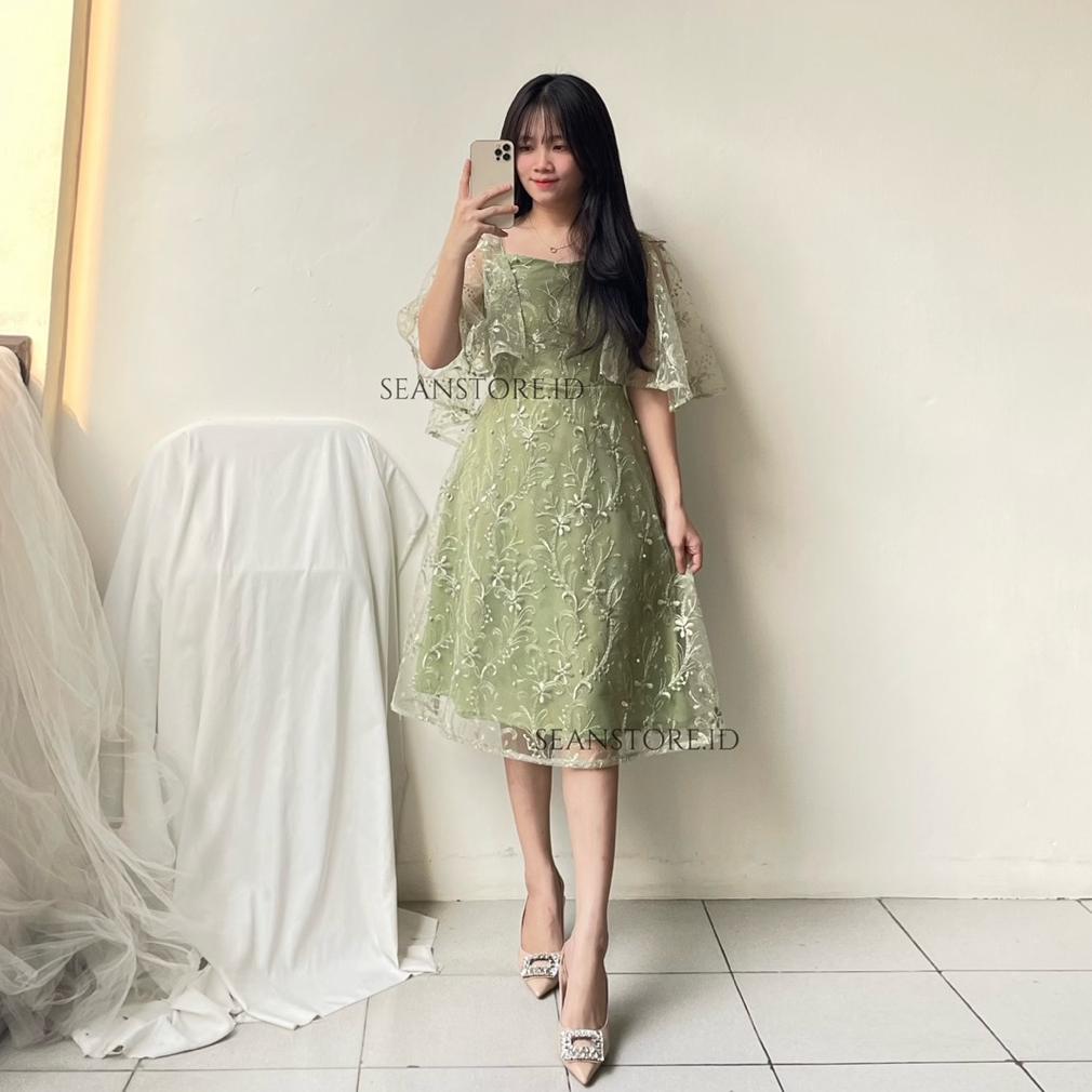 NEW LEVII DRESS BRIDESMAID PESTA SERAGAMAN KONDANGAN | Dress Natal Gereja kekinian Terbaru | Dress U