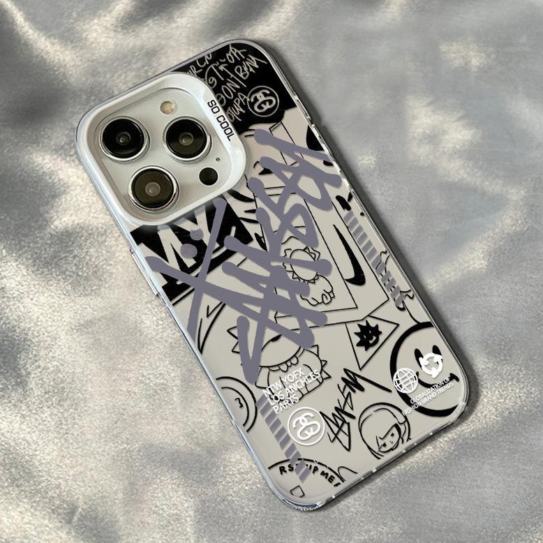 CUCI GUDANG CYK0191 Tren meledak case iPhone seri Kompatibel untuk case hp iPhone 11 12 13 14 15 pro