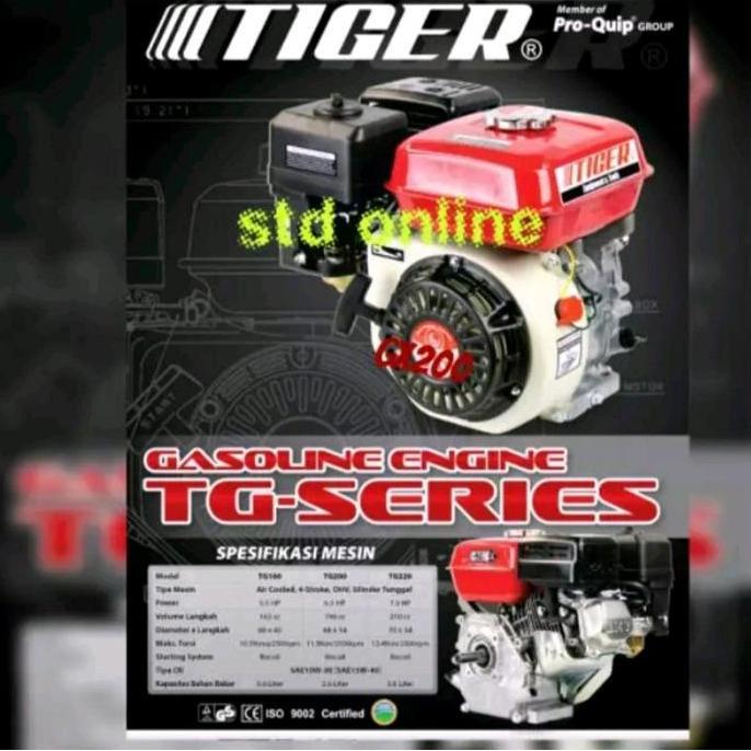 Promo Gx-160 Mesin Penggerak / Gx160 Engine Tiger