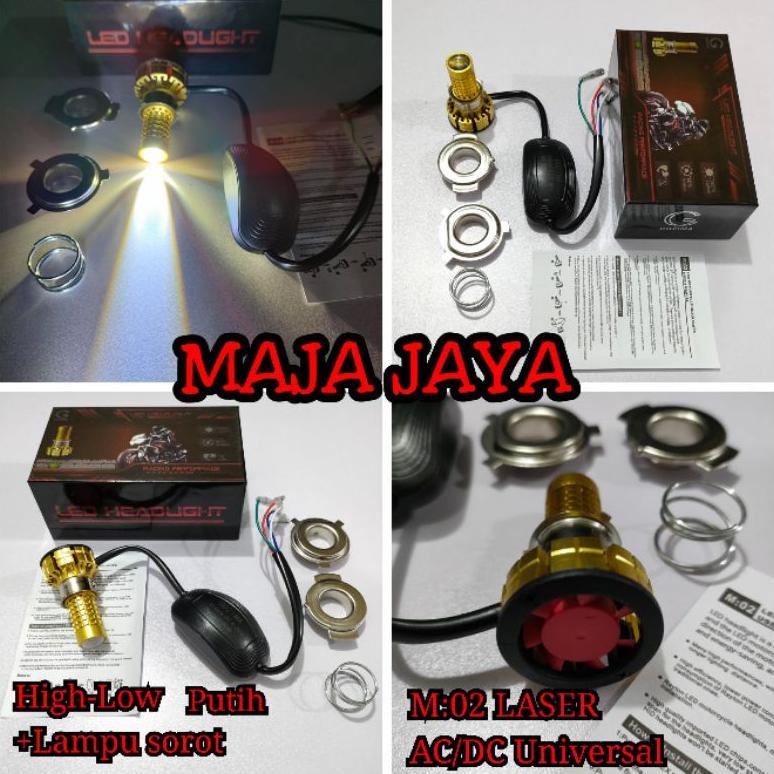 Grosir Lampu Utama Projie Mini Laser Super Terang Gozima Lampu Motor Dan Mobil Warna Putih Halogen P