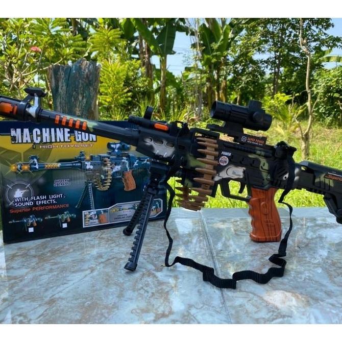 Mainan Anak Tembak Mainan Combat 3 Gun Besar Jumbo / Mainan Toy Gun - Sni