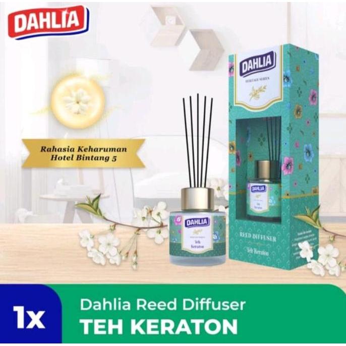 DAHLIA Reed Diffuser Teh Keraton & Refill Teh Keraton